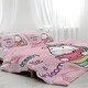 preview thumbnail 8 of 11, 3-Piece Unicorn Watermelon Duvet Cover Set for Queen Size Bedding