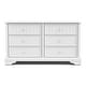 preview thumbnail 6 of 5, Furniture of America Gertie White Wood 6-Drawer Kids Dresser
