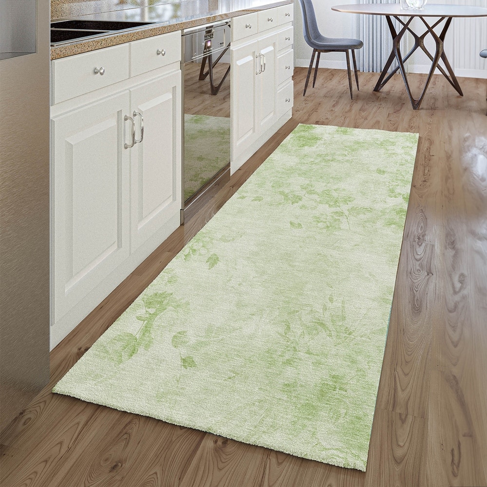 Premium Washable Super Soft Modern Floral Mayfield Rug