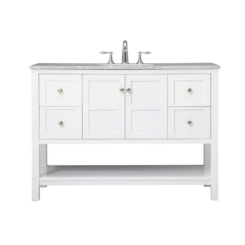 Maddox 48-inch Single Bathroom Vanity Set - 48"L x 21.5"D x 35"H