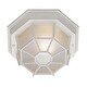 preview thumbnail 2 of 1, Trans Globe Lighting Single Light Down Lighting Flush Mount Ceiling White