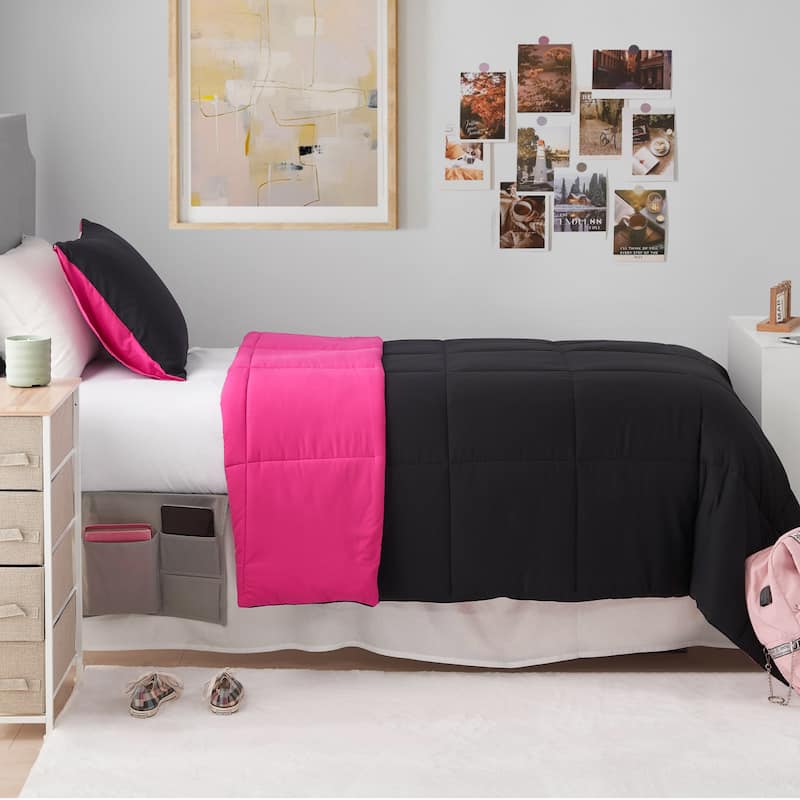 The Sheet Lab Box Stitch Reversible Comforter Sets