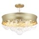 preview thumbnail 4 of 8, Minka Lavery 5197 Verdi Square 8 Light 26" Wide Convertible Pendant /
