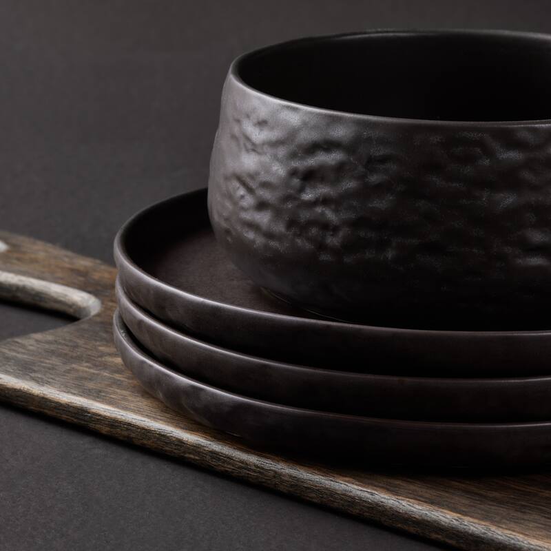 Stone by Mercer Project Shosai Stoneware Dinnerware Set