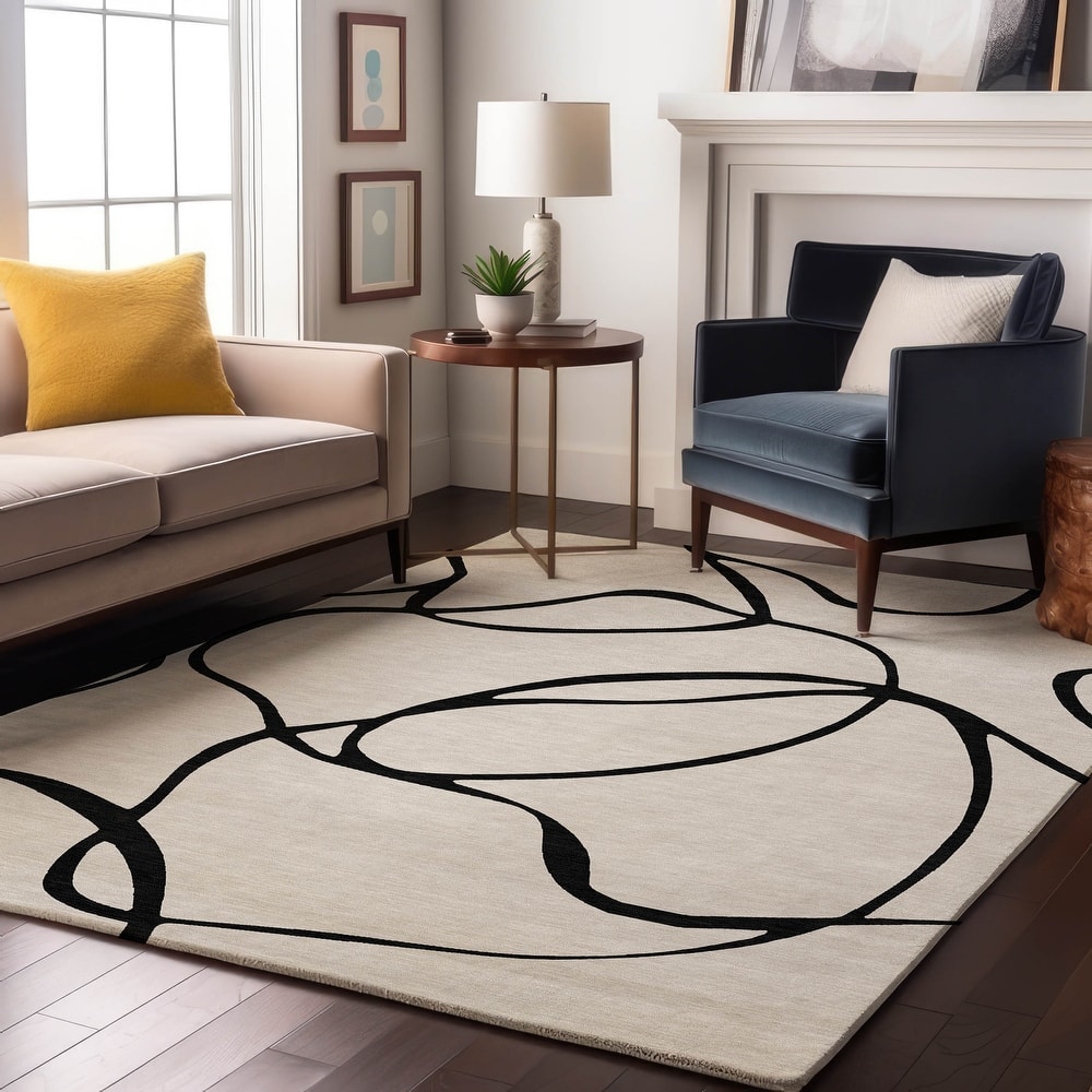 Premium Washable Super Soft Abstract Dash Mayfield Rug