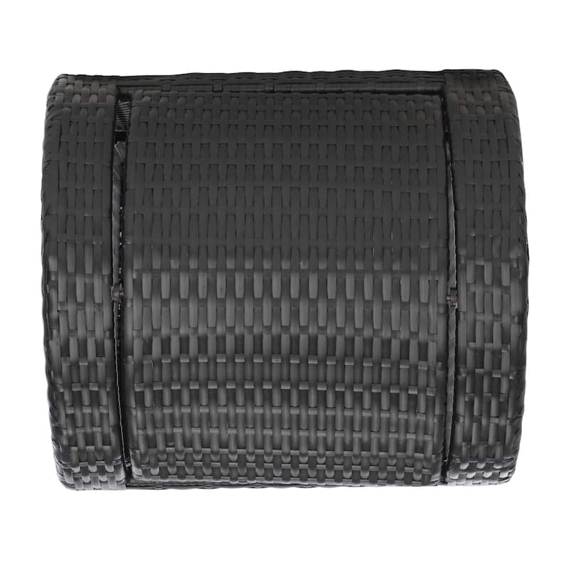 SAFAVIEH Outdoor Mazeli Trash Bin (Fully Assembled)