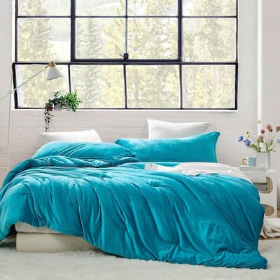 Love Thick® - Lush Coma Inducer Oversized Comforter Set - Tahitian Teal