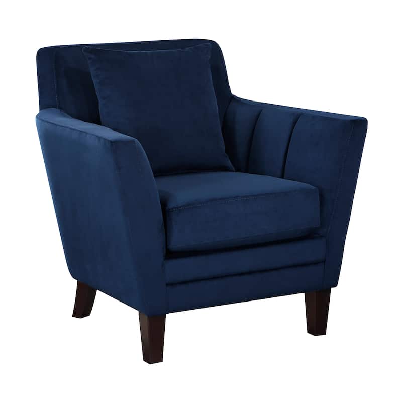 Myles Velvet Accent Chair
