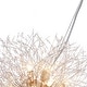 preview thumbnail 39 of 89, 8/9/16-Light Modern Glam Linear Sputnik Globe Pendant Island Light Firework Starburst Crystal Chandelier with Crystal Beads