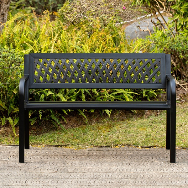 Weather resistant online garden bench