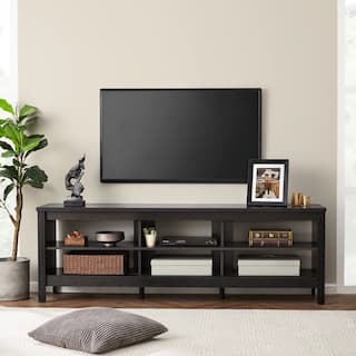 Classic TV Stand for 75 Inch TV Console Table Entertainment Center