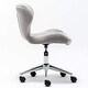 preview thumbnail 4 of 4, BTEXPERT Vanity Plush Velvet Workplace Meeting Conference Makeup Desk Chair Upholstered Home Office Chair