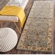 preview thumbnail 6 of 18, SAFAVIEH Handmade Royalty Karmele Traditional Oriental Wool Rug 2'3" x 11' Runner - Blue/Beige - Runner