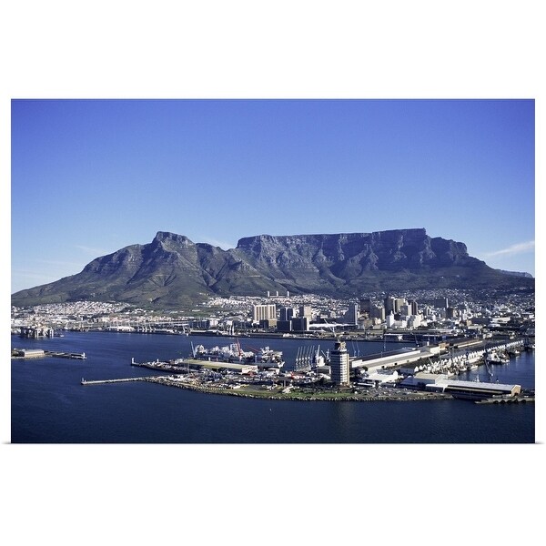unframed 8894 Cape Town South Africa Skyline art print