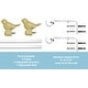 preview thumbnail 13 of 56, Cute Bird Finial Adjustable Decorative Designer Curtain Rod