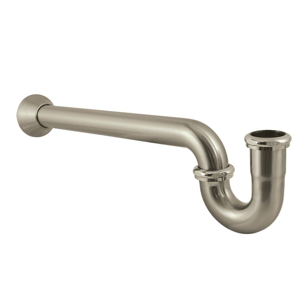 Kingston Brass Vintage 1-1/4 Inch Decor P-Trap with Bell Flange, 18 Inch Length, 18 Gauge