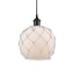 Option Oil Rubbed Bronze / White Glass / White Rope