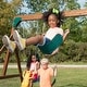 preview thumbnail 9 of 11, Swing-N-Slide Knightsbridge Plus Wood Outdoor Swing Set