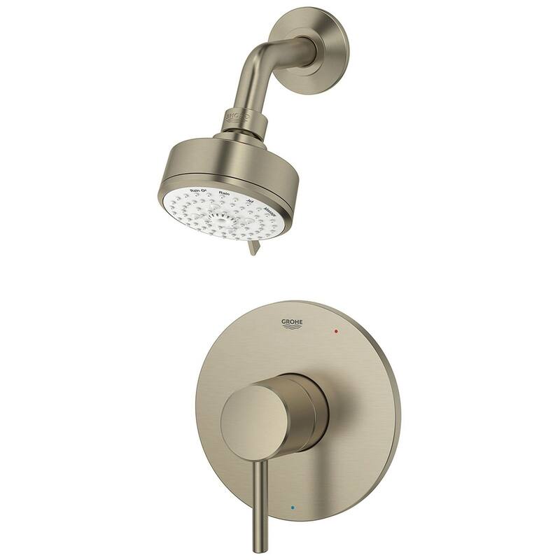 Grohe 10 249 5 Concetto Shower Only Trim Package with 1.75 GPM Multi