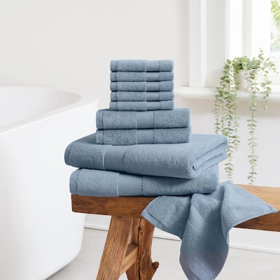Cannon Luxe Turkish Cotton 10 Piece Towel Set
