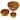 Nested Round Scalloped Jacaranda Wood Bowls, Set of 3