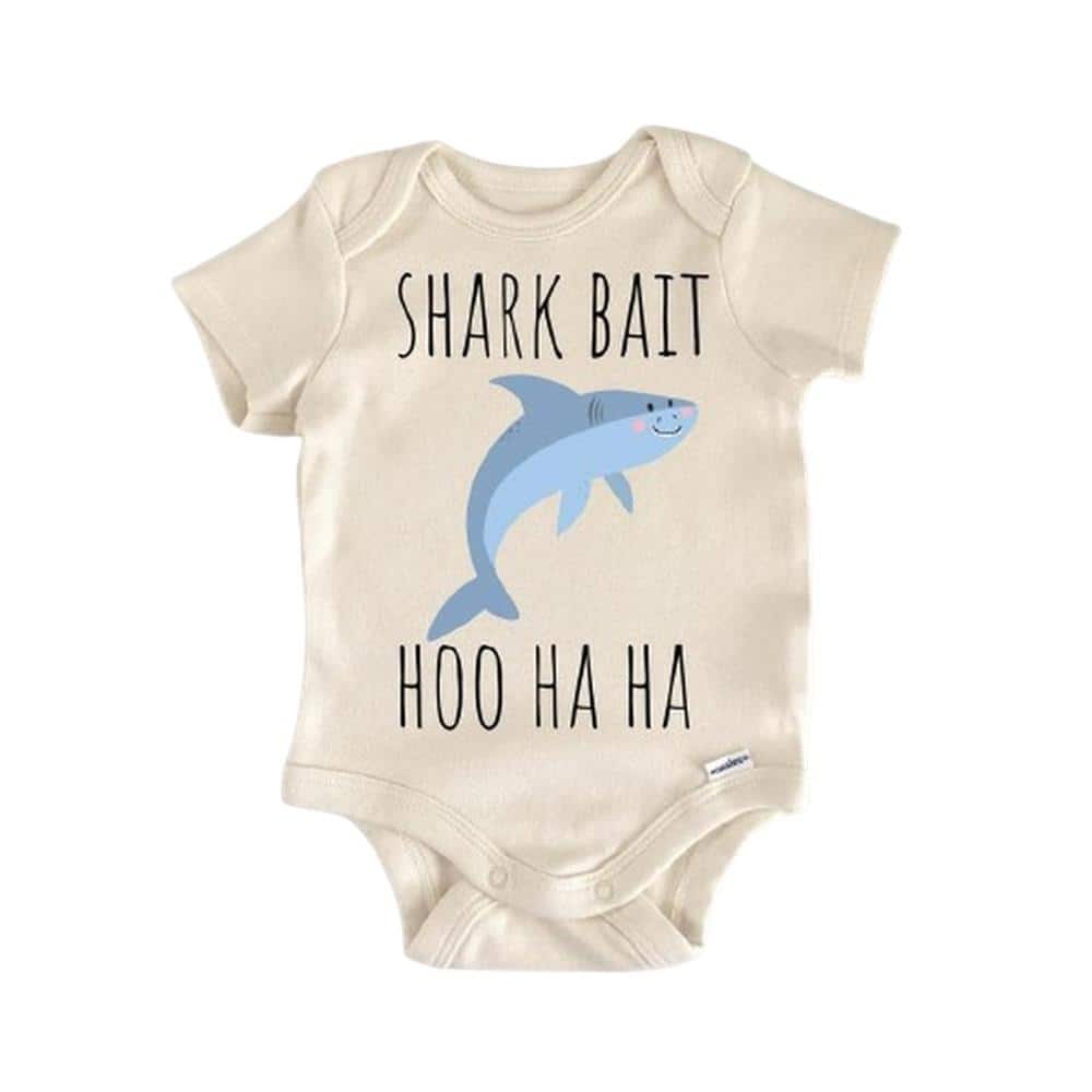 Shark Ocean Fish - Baby Boy Girl Clothes Infant Bodysuit Funny Cute Newborn