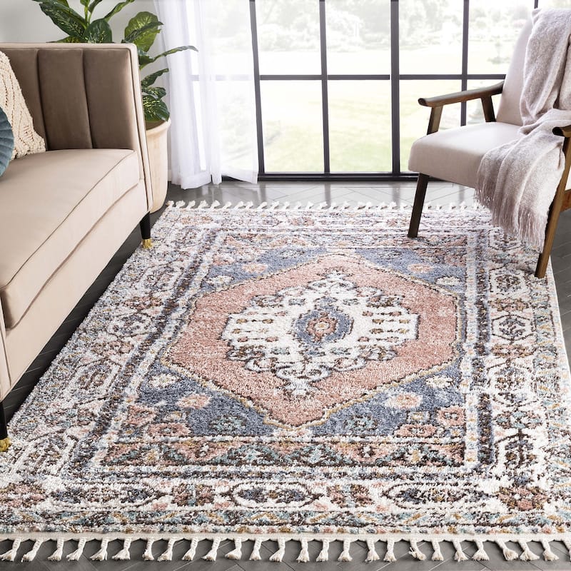Well Woven Nala Vintage Medallion Oriental Botanical Area Rug
