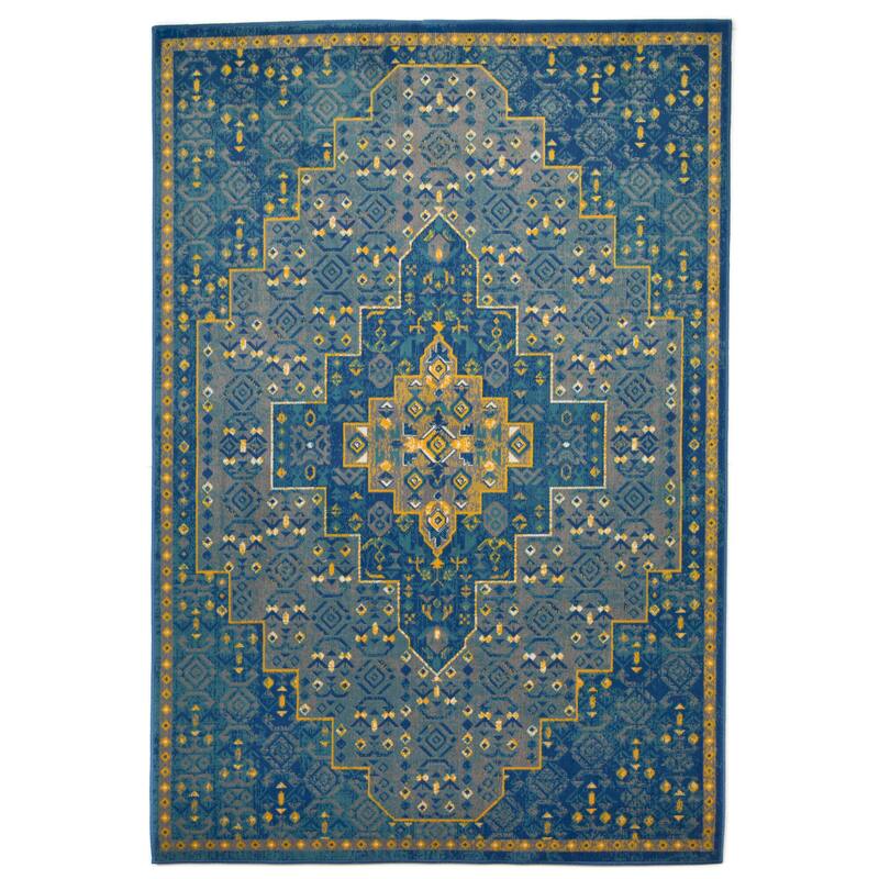 Semih Oriental Medallion Area Rug
