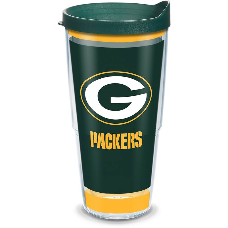 Tervis NFL Green Bay Packers Touchdown Made in USA Double Walled Insulated Travel Tumbler, Classic - 24oz