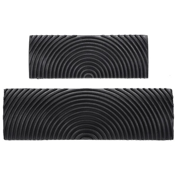 Wood Graining Rubber Grain Tool Pattern Wall Art Painting DIY Black MS6 2Pcs - MS6 3.5+5" 2in1 Set