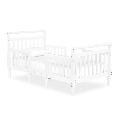 Dream On Me Emma White 3-in-1 Convertible Toddler Bed