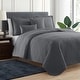 preview thumbnail 15 of 22, Empyrean Bedspread Quilt Set - Ellipse Weave Pinsonic Lightweight Coverlet Set