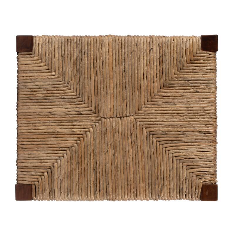 Valencia 24.5 in. Seat Height Woven Backless Counter Stool