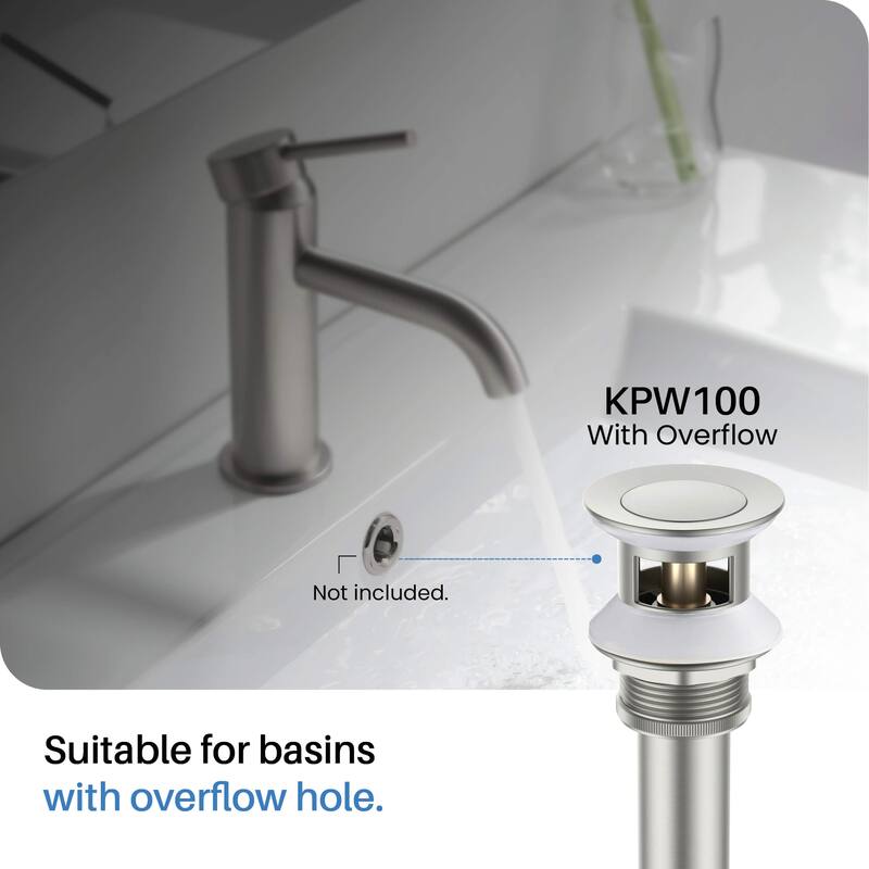 Circular X 8" Bathroom Sink Widespread Faucet with Drain Assembly