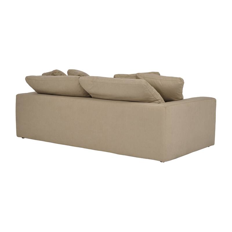 Liberty 96.5" Upholstered Cloud Sofa Couch with Slipcover