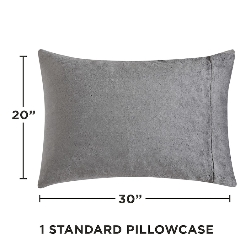 Juicy Couture Plush Sheet and Pillow Cases Set