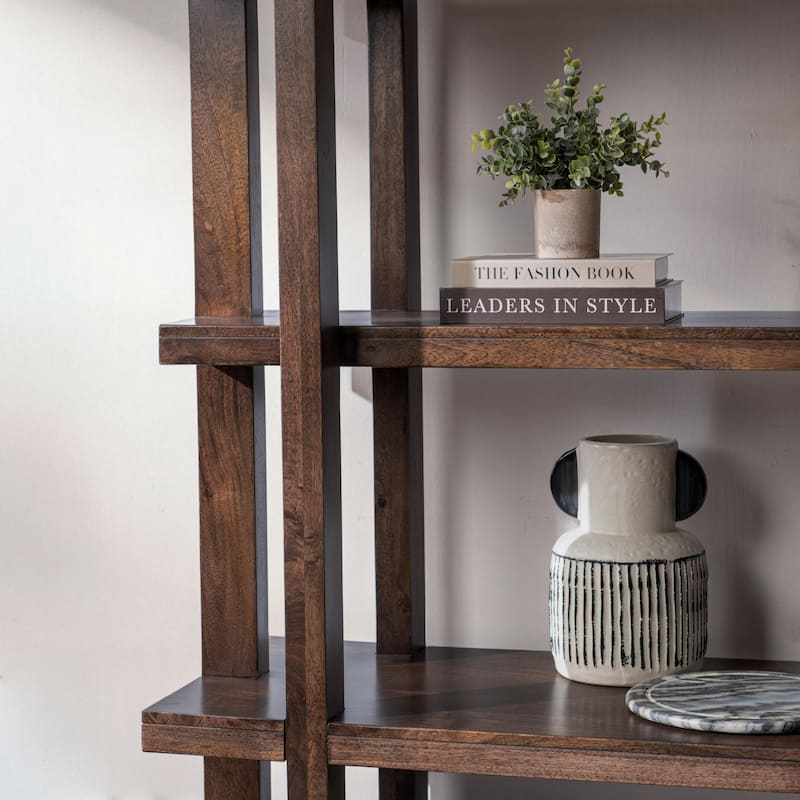 Classic Home Sydney Mango Wood Bookcase