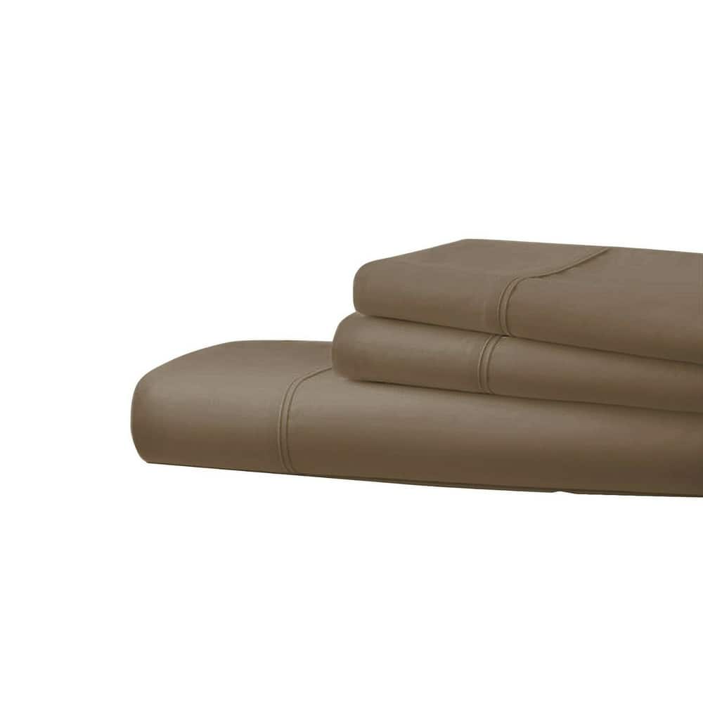 1800 Series 6 Piece Egyptian Cotton Feel Soft Sheets Deep Pockets 4 Pillowcases