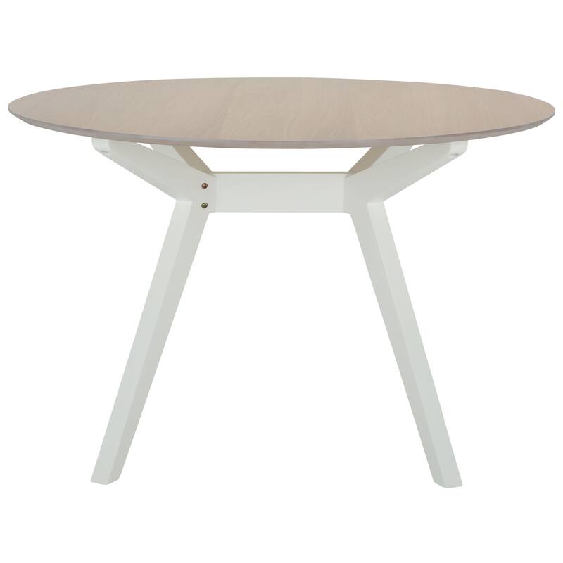 SAFAVIEH Couture Rhonda Round Wood Dining Table - 47"W x 47"D x 30"H