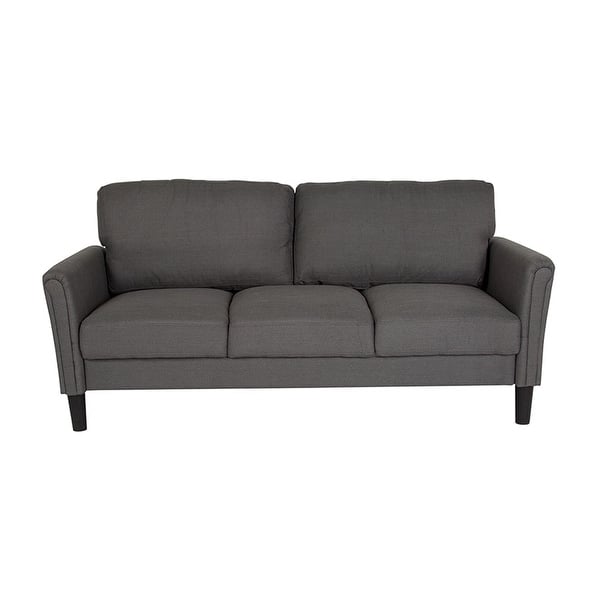 Shop Offex Contemporary Upholstered Sofa Couch With Oversized Back