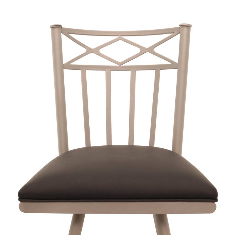 Tempo Furniture Lennix Swivel 26" Counterstool w/ Fully Welded Metal Frame (Commercial Grade) by Furnish Theory (Various Colors)