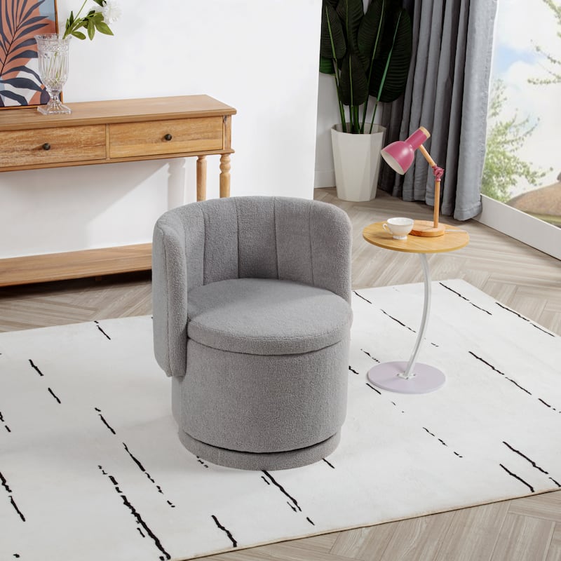 360 Degree Swivel Sofa Chair with Storage Space