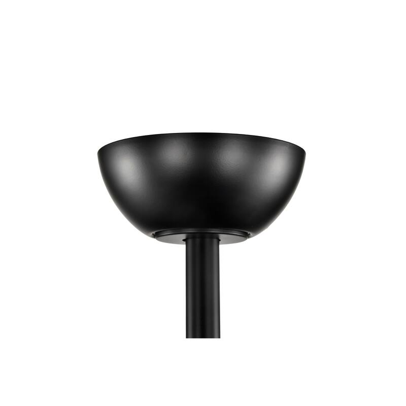 Barkol 5-Blade Lighted Ceiling Fan 2-Tier Tiffany Style Glass