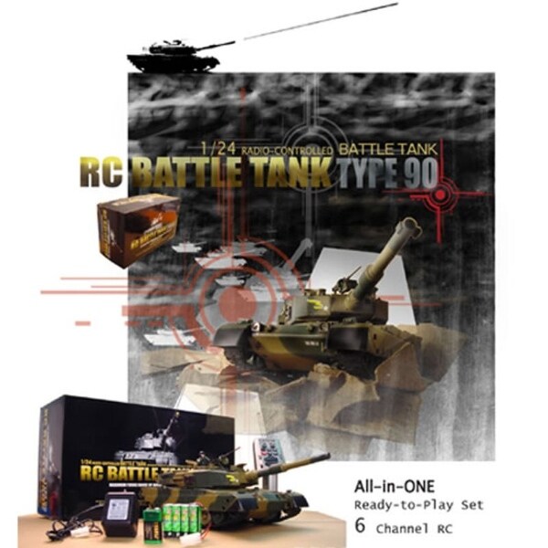 rc battle tank type 90