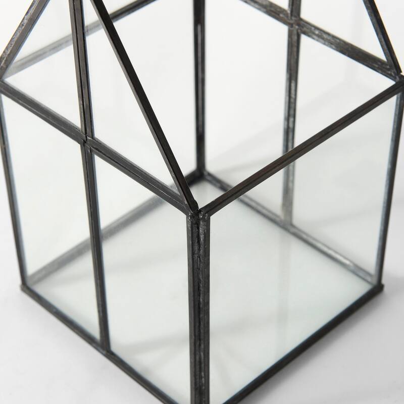 Sikes (Small) 6L x 6W x 10H Glass Terrarium