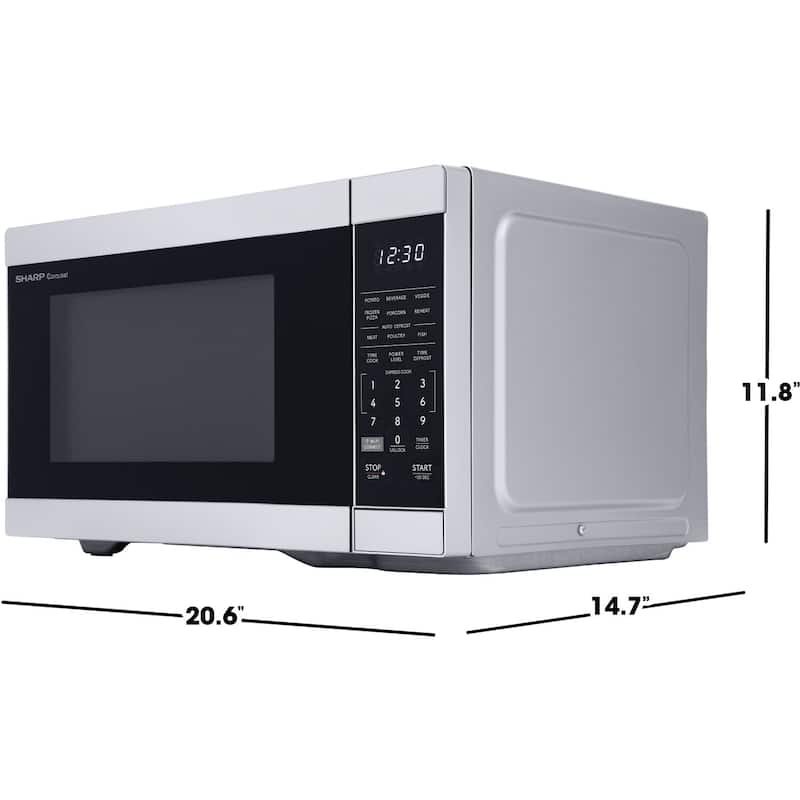 Sharp 1.1 CF Smart Countertop Microwave Oven, Orville Redenbacher's Certified
