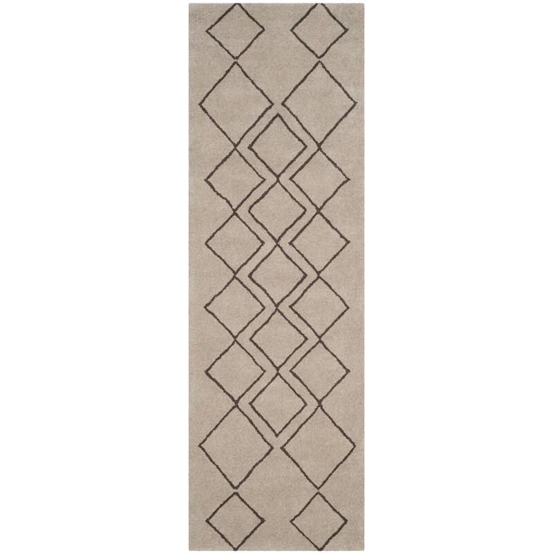 SAFAVIEH Handmade Soho Kaila Moroccan N.Z. Wool/ Viscose Rug