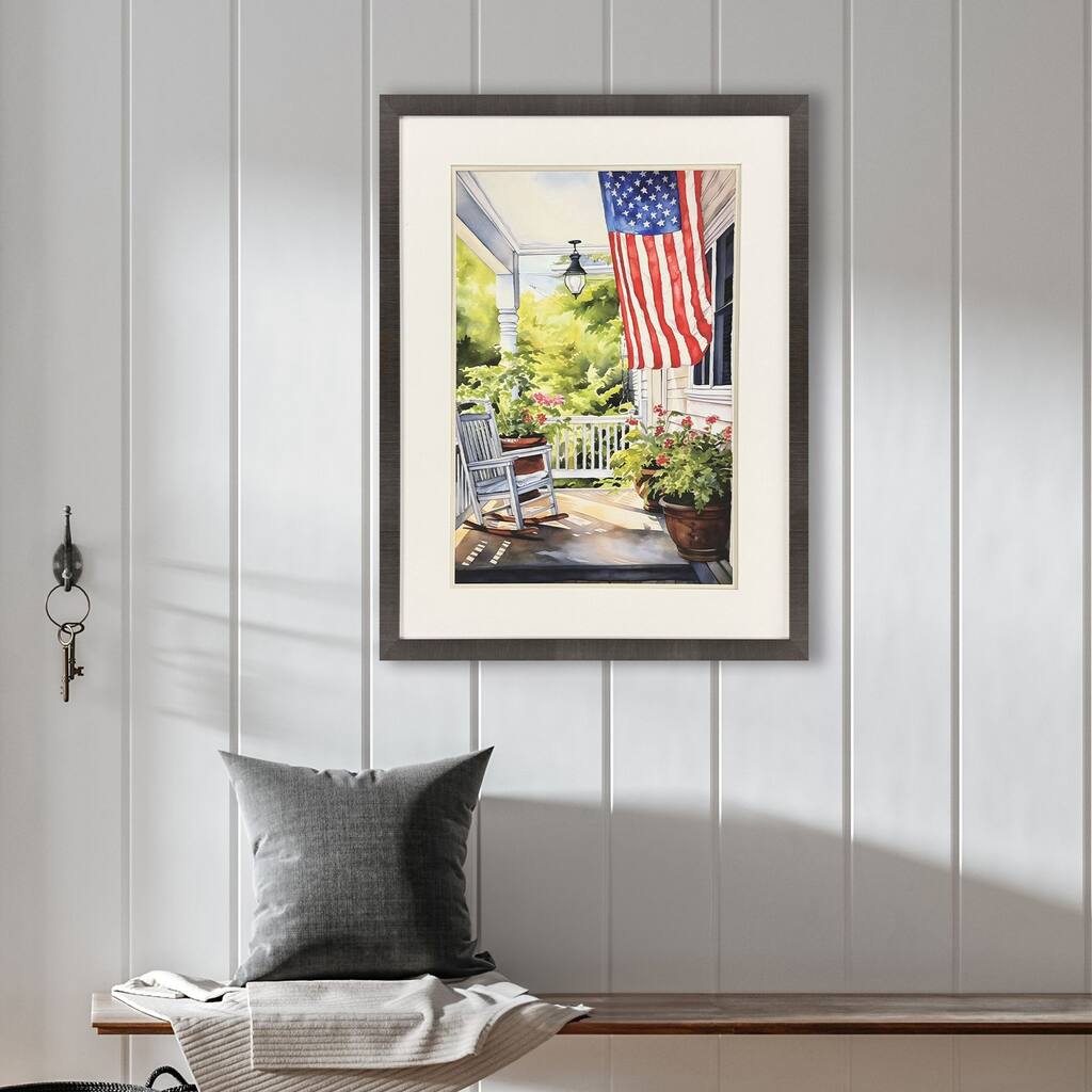 Paragon Vintage Porch I Framed Art