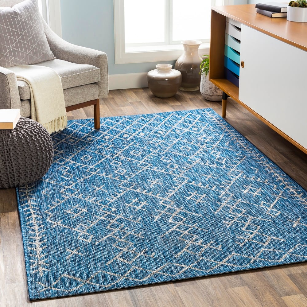 Livabliss Despina Indoor/ Outdoor Bohemian Trellis Area Rug