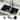 KRAUS Granite Black Onyx 31 inch 50/50 Undermount Kitchen Sink